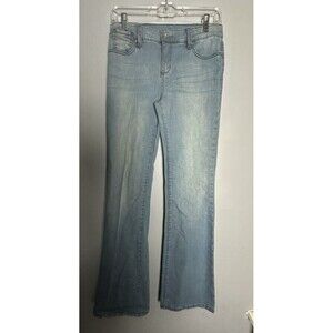 BCBG tanya wide leg flare jeans size 27 Womens Casual Denim